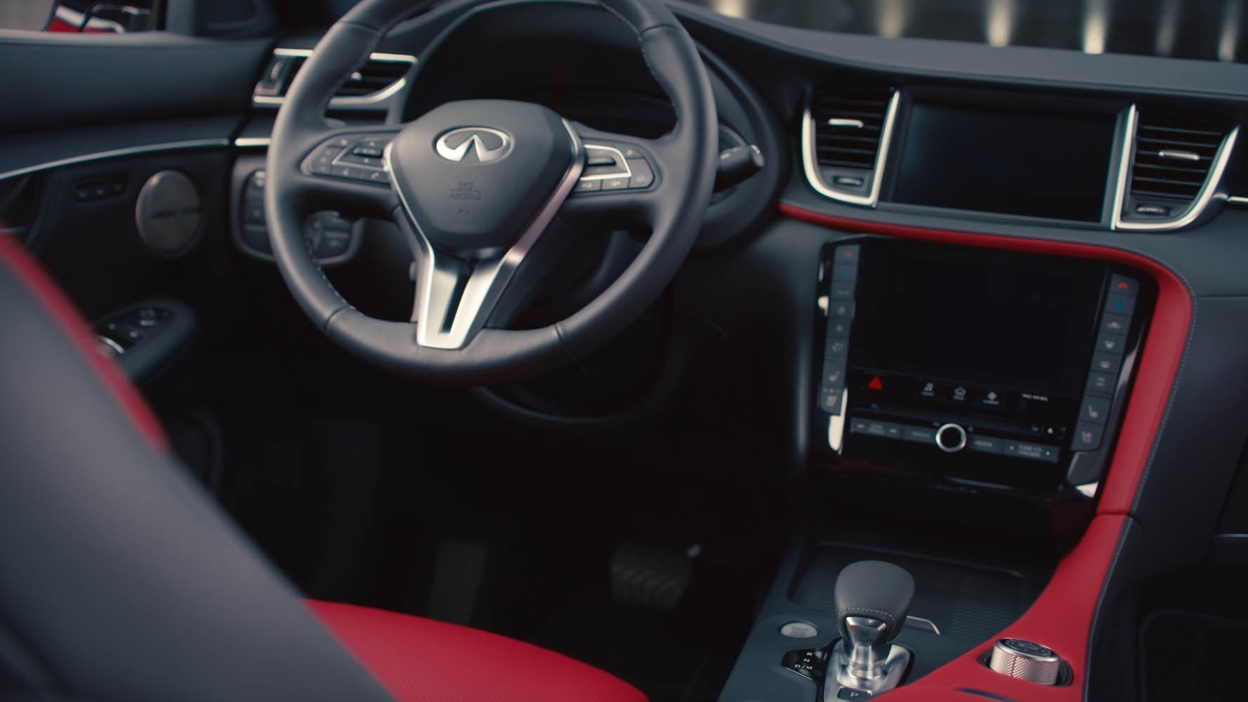 2022 INFINITI QX55 Crossover Coupe interior